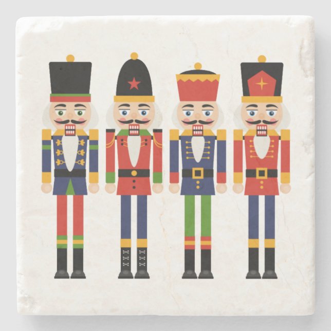 Nutcracker Stone Coaster (Front)