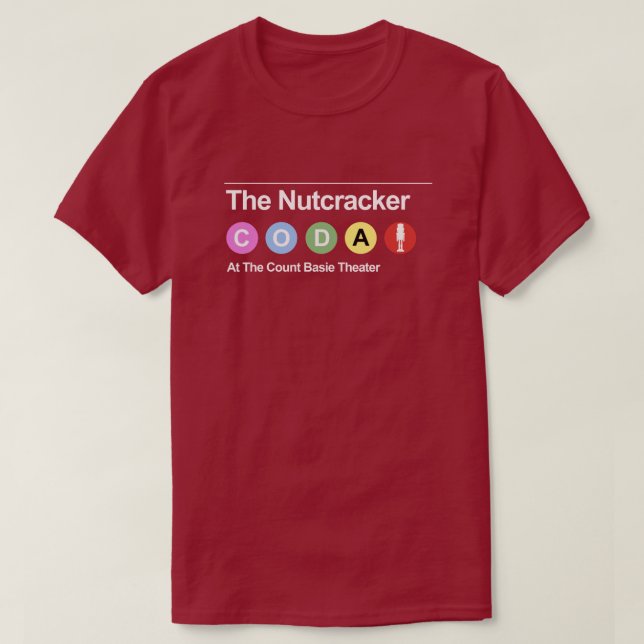 Nutcracker Subway T-Shirt (Design Front)