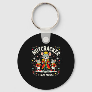 Nutcracker Team Mouse Christmas Ballet Gift Merry  Key Ring