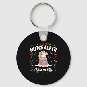 Nutcracker Team Mouse Christmas Dance Ballet Merry Key Ring