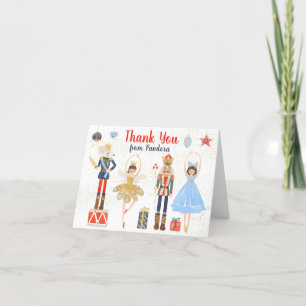 Nutcracker Thank You Note Stationery