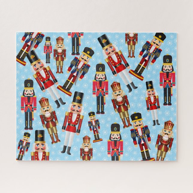 Nutcracker Toss Christmas Gift Puzzle (Horizontal)