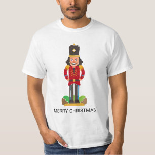 Nutcracker Toy Soldier Christmas Personalised Name T-Shirt