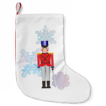Nutcracker Toy Soldier Christmas Stocking