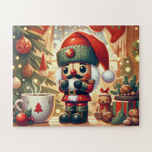 Nutcracker, toys and hot chocolate  jigsaw puzzle