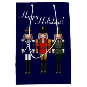 Nutcracker Trio, Blue-GIFT BAG M