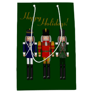 Nutcracker Trio-Green-GIFT BAG M