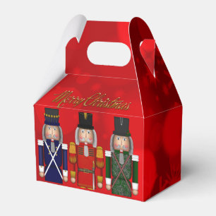 Nutcracker Trio-PARTY FAVOR BOX,gable Favour Box