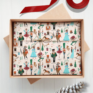 Nutcracker Vintage Christmas Holiday Tissue Paper