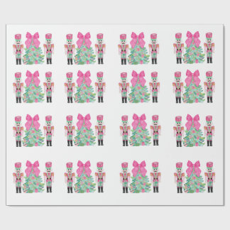 Nutcracker Watercolor Wrapping Paper