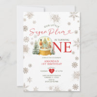 Nutcracker Winter Snowflakes 1st Birthday Party