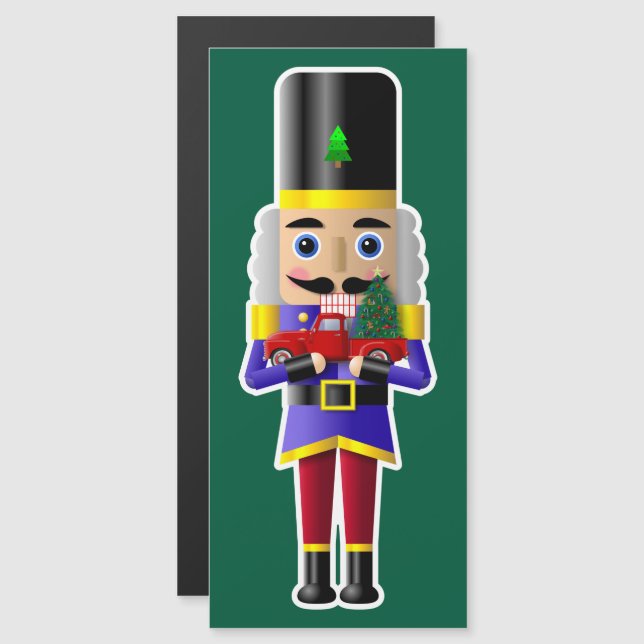 Nutcracker with Little Red Truck (Front/Back)