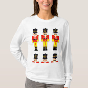 Nutcracker Women's Nano Long Sleeve T-Shirt, xmas T-Shirt