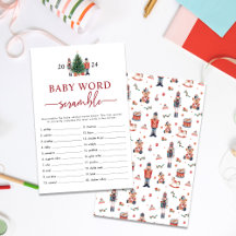 Nutcracker Word Scramble Game