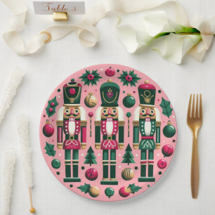 Nutcrackers Christmas Plate