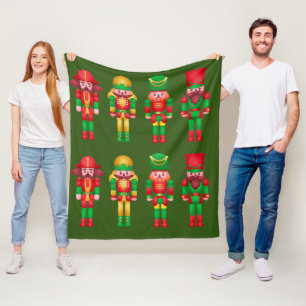 Nutcrackers  fleece blanket