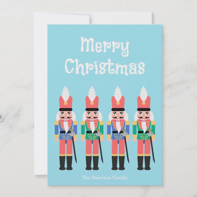 Nutcrackers Holiday Card (Front)