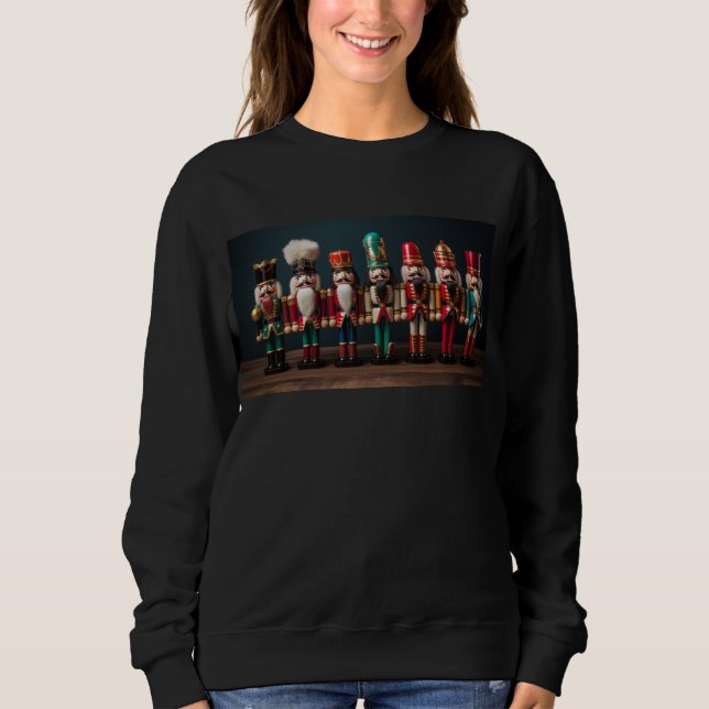 Nutcrackers in a row sweatshirt (Front)