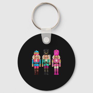 Nutcrackers Merry Christmas Funny Xmas Men Women Key Ring