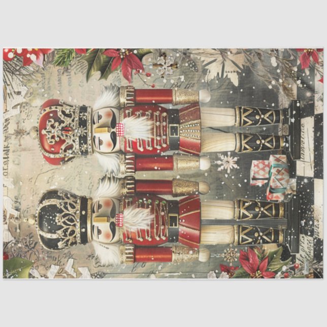 Nutcrackers Tissue Paper (Front)