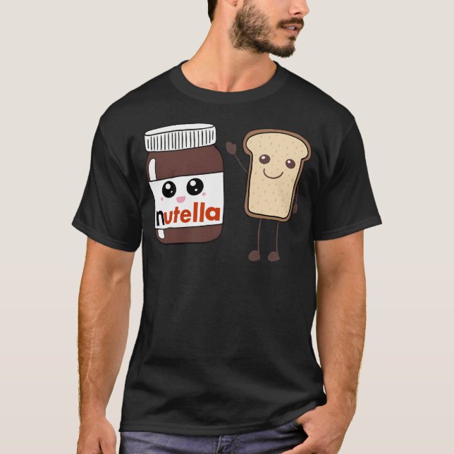 Nutella And Bread T-Shirt (Front)