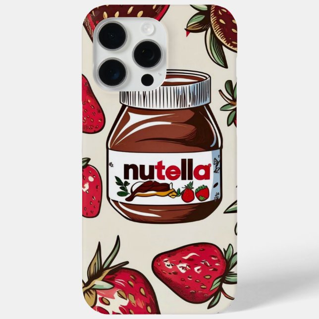 Nutella Case-Mate iPhone Case (Back)