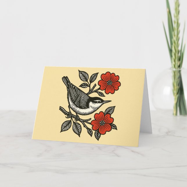Nuthatch                                           card (Front)