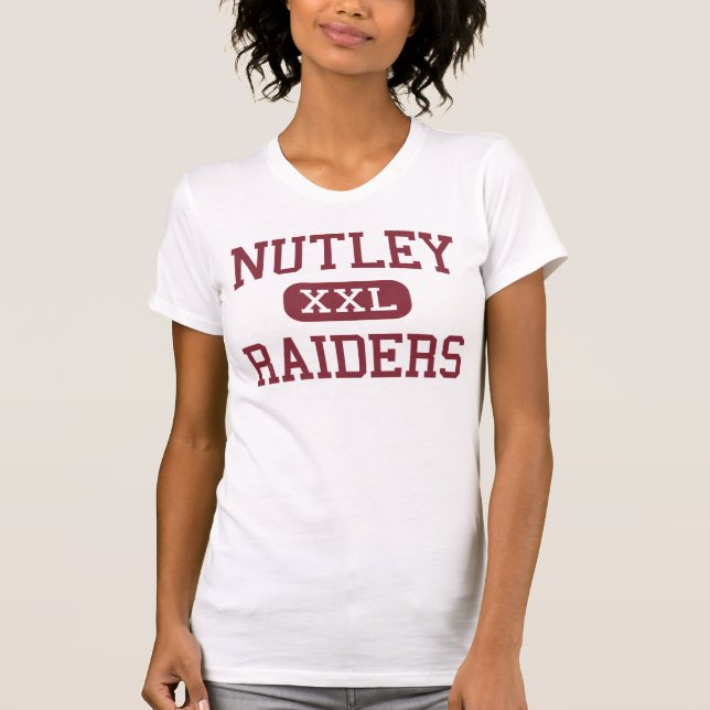 Nutley - Raiders - High School - Nutley New Jersey T-Shirt (Front)