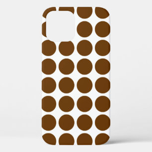 Nutmeg Neutral Dots iPhone 12 Case