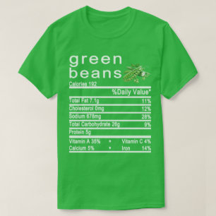 Nutrition Facts label T-Shirt