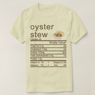 Nutrition Facts label T-Shirt