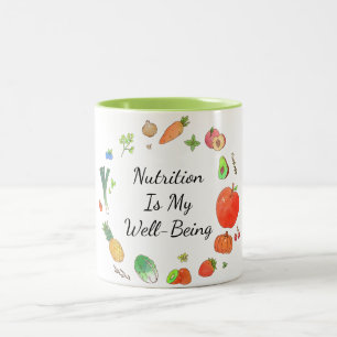 Nutrition Is My Well-Being Mug