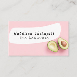 Nutrition Therapist Business Card