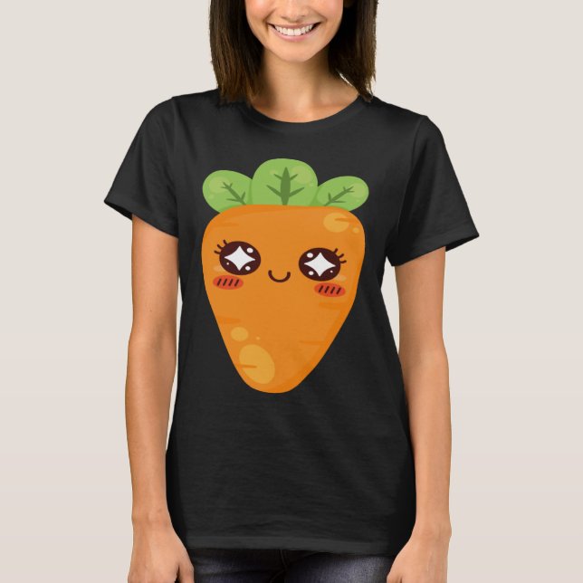 Nutritionist Carrot for Dietician and Vegan T-Shirt (Front)