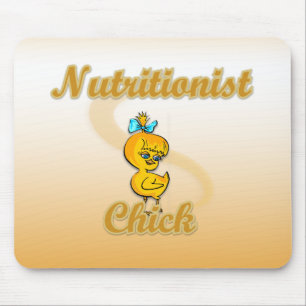 Nutritionist Chick Mouse Pad