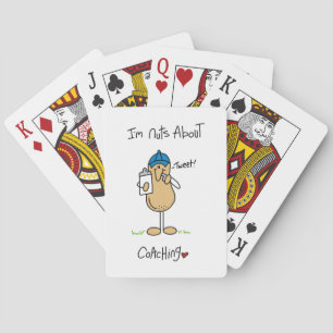 Nuts About Coaching T-shirts and Gifts Playing Cards