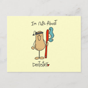 Nuts About Dentistry T-shirts and Gifts Postcard