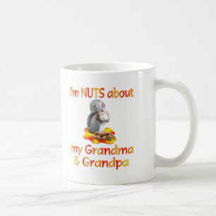 Nuts about Grandma & Grandpa Coffee Mug