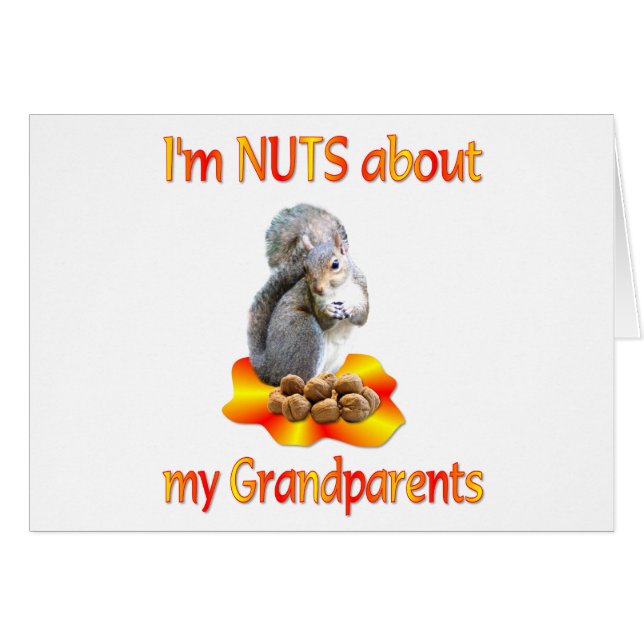 Nuts about Grandparents (Front Horizontal)