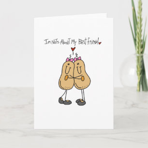 Nuts About My Best Friend T-shirts and Gifts Card