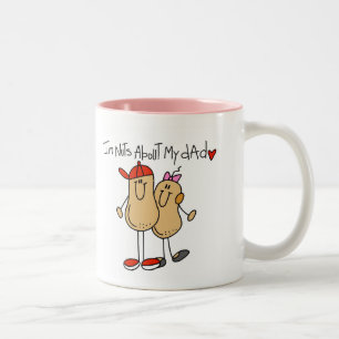 Nuts About My Dad-Girl Mug