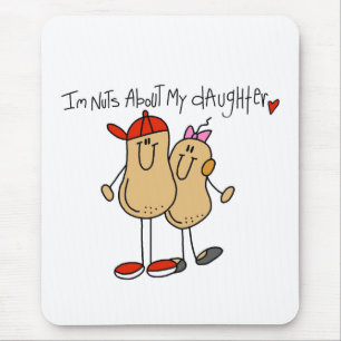 Nuts About My Daughter 2 Mouse Pad