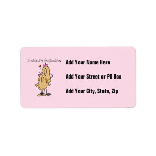 Nuts About My Granddaughter T-shirts and Gifts Label