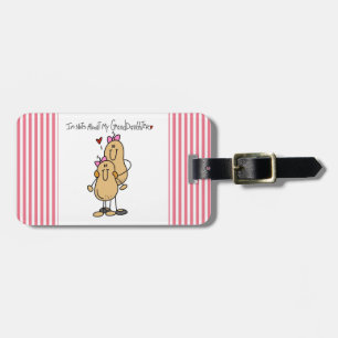 Nuts About My Granddaughter T-shirts and Gifts Luggage Tag