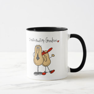 Nuts About My Grandson Mug