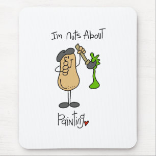 Nuts About Painting Mouse Pad