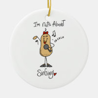 Nuts About Singing T-shirts and Gifts