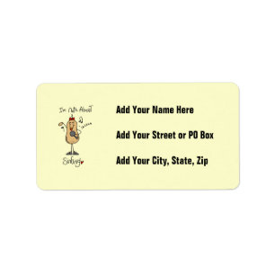Nuts About Singing T-shirts and Gifts Label