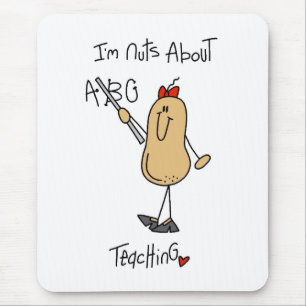 Nuts About Teaching Mouse Pad