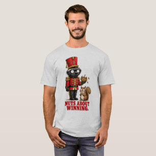 Nuts About Winning Honey Badger Nutcracker T-Shirt
